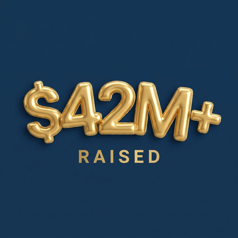 $42M+ raised for ministries and missions